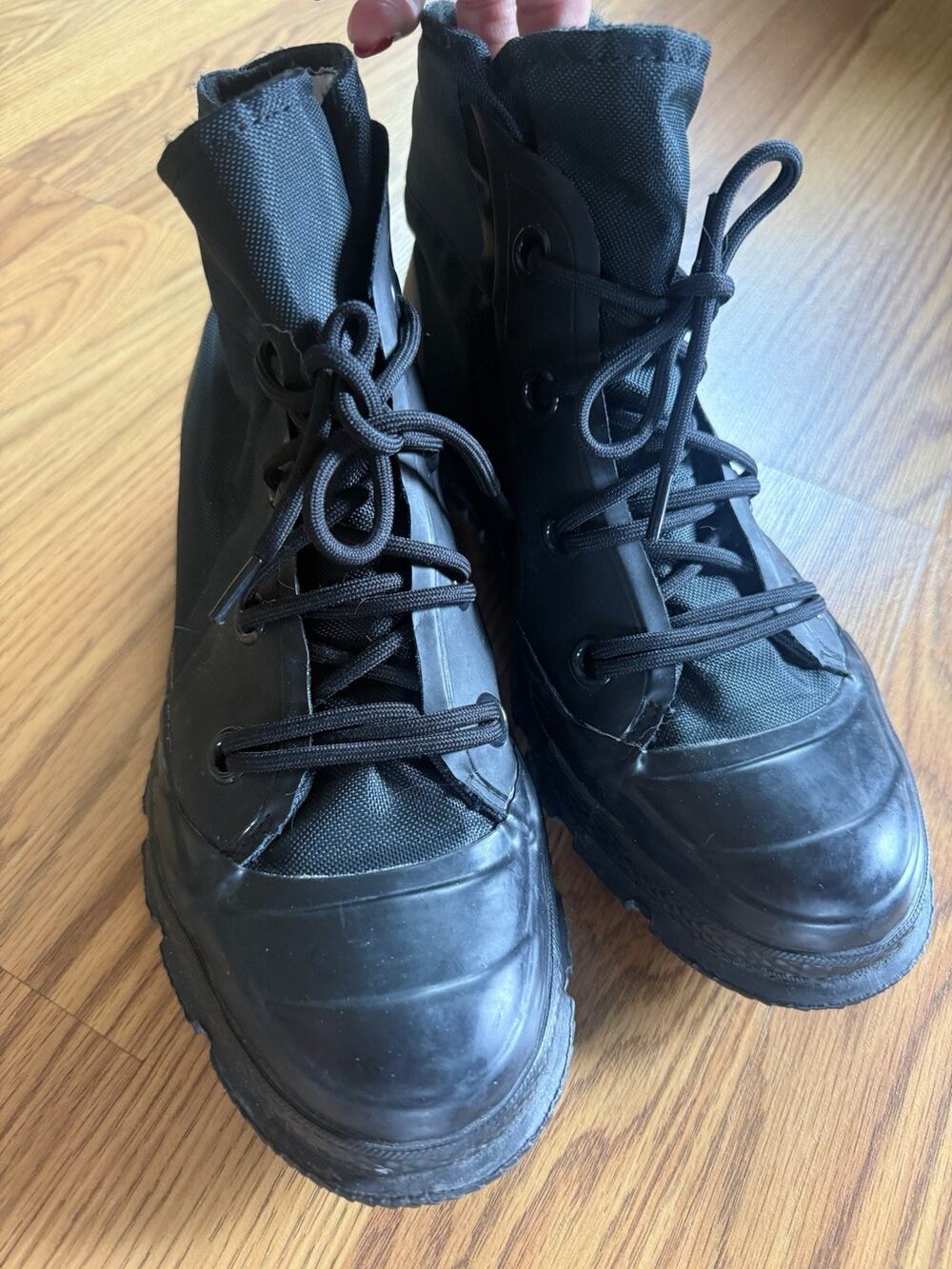 👟Converse MC18 Gore-Tex Shoes • Triple Black • Rare Sneaker! 6 Mens 8.5 Women